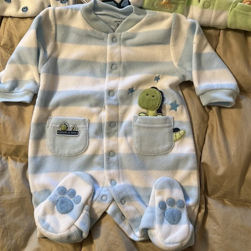 Carters Pajamas - 4 pair bundle